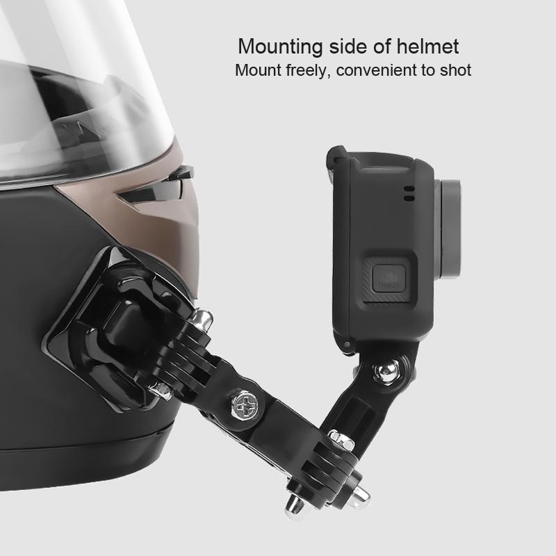 Multi-Joint Arm Mount Set For Cycling Helmets - Compatible With Dji Action Gopro And Other Action Cameras-1915197637083140105