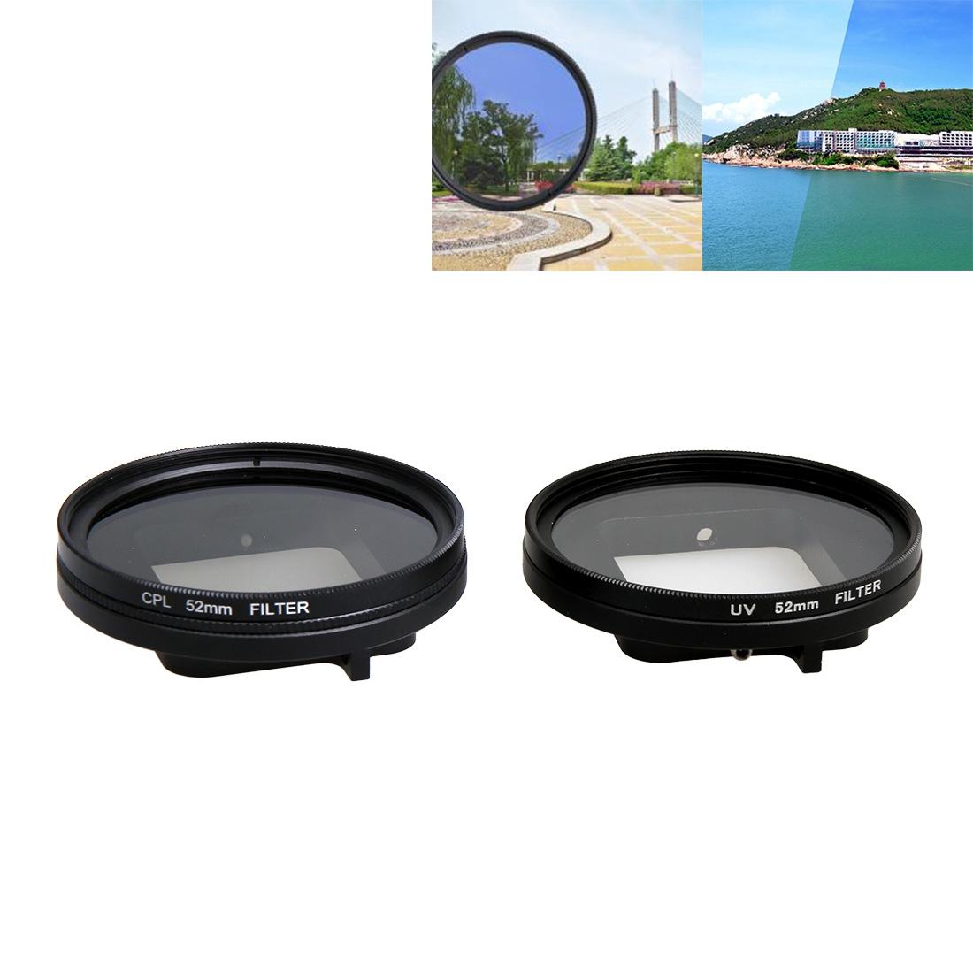 Professional 52Mm Lens Filter Set For Gopro Hero5 With Protective Caps And Hex Spanner-1915197723401916425