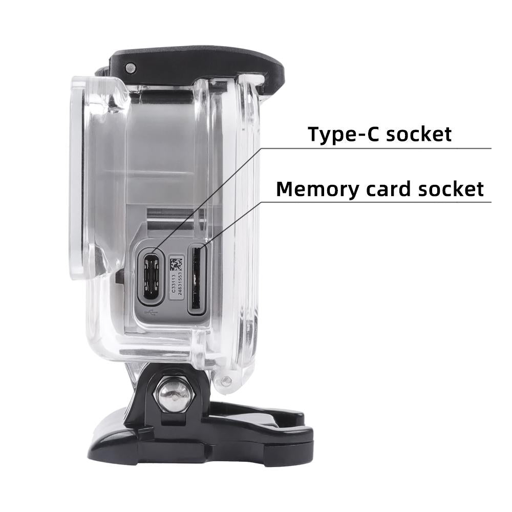 Universal Skeleton Housing For Gopro Hero7 With Mount And Screw-1915196606366486533