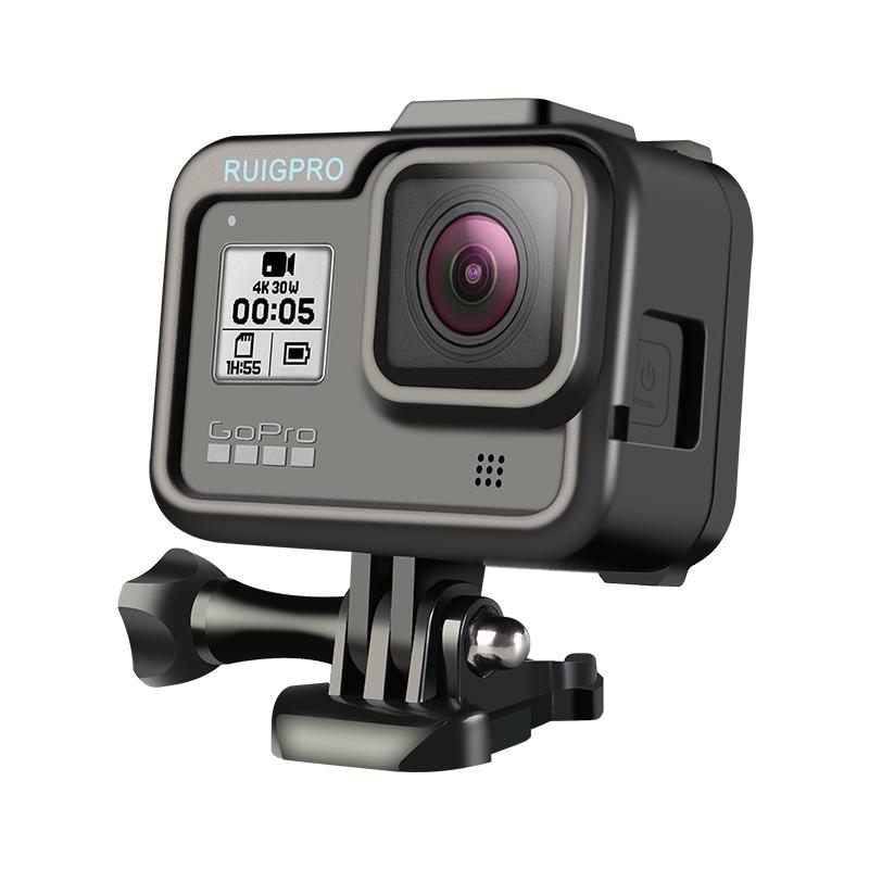 Protective Frame Mount For Gopro Hero8 - Durable Pc / Abs-1915196743943852032