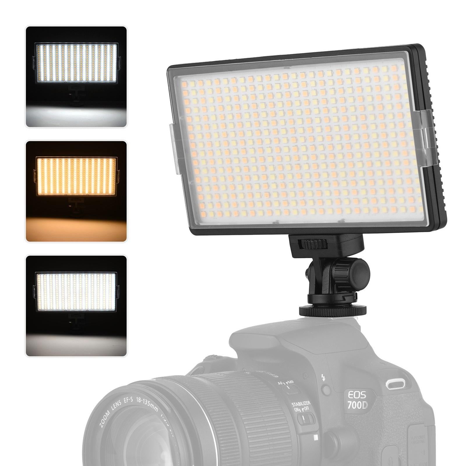 Professional Led Studio Light For Vlogging & Photography - 416 Leds 3600Lm-1915197473073270784