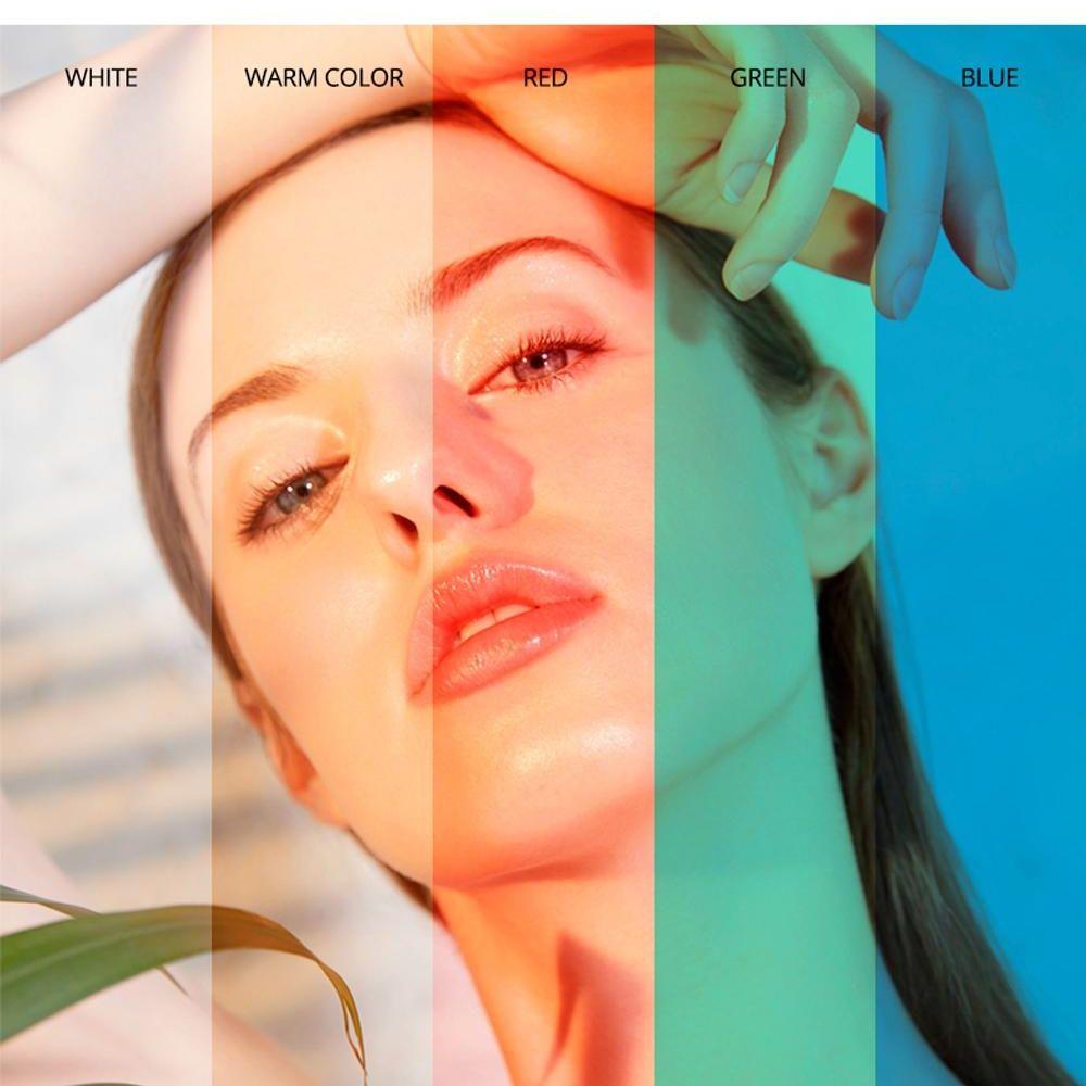 Portable 49-Led Phone Photography Fill Light With 6 Filters - Black-1915196701686239234