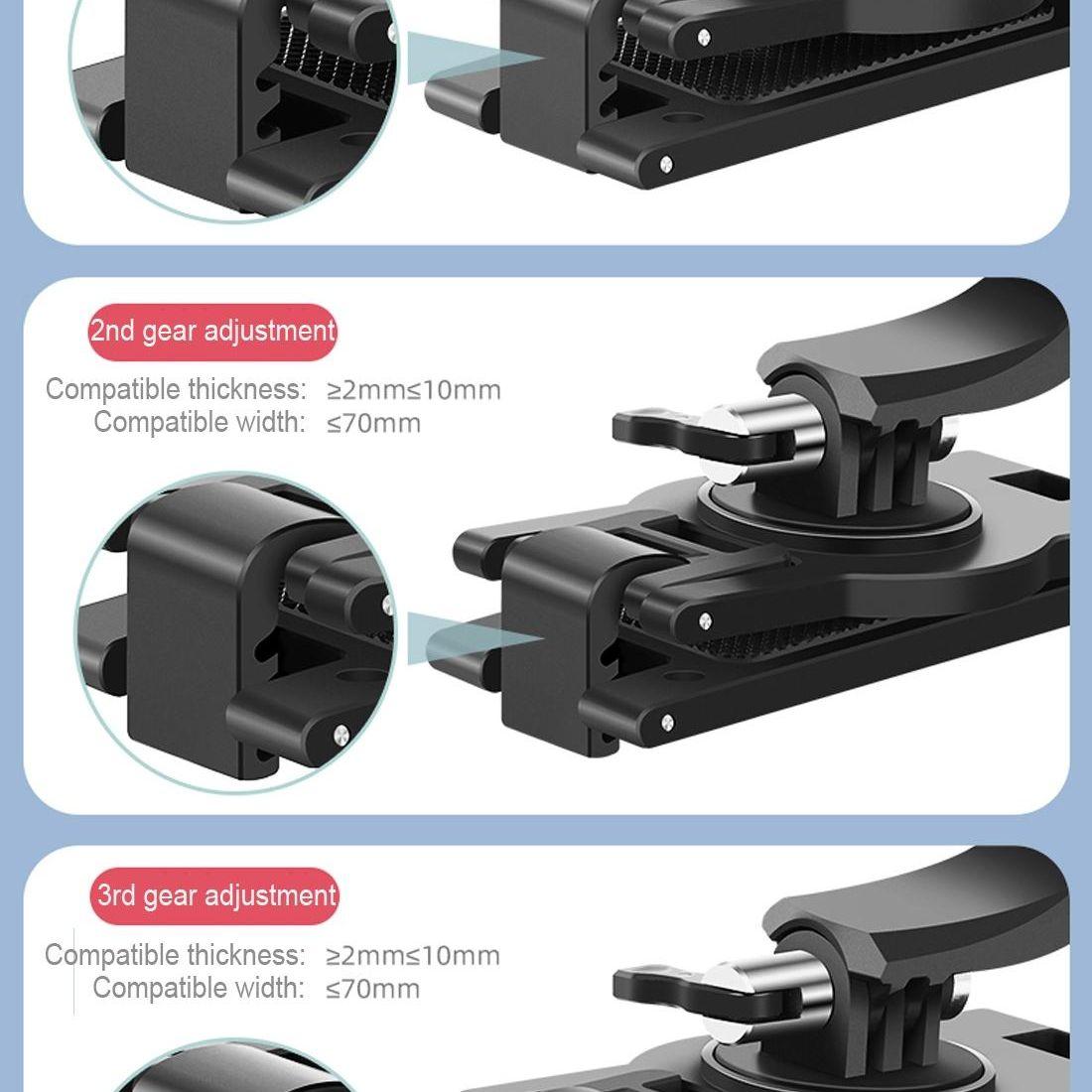 360 Degree Rotating Quick Release Backpack Strap Mount For Gopro Hero 12-1915196783915569159