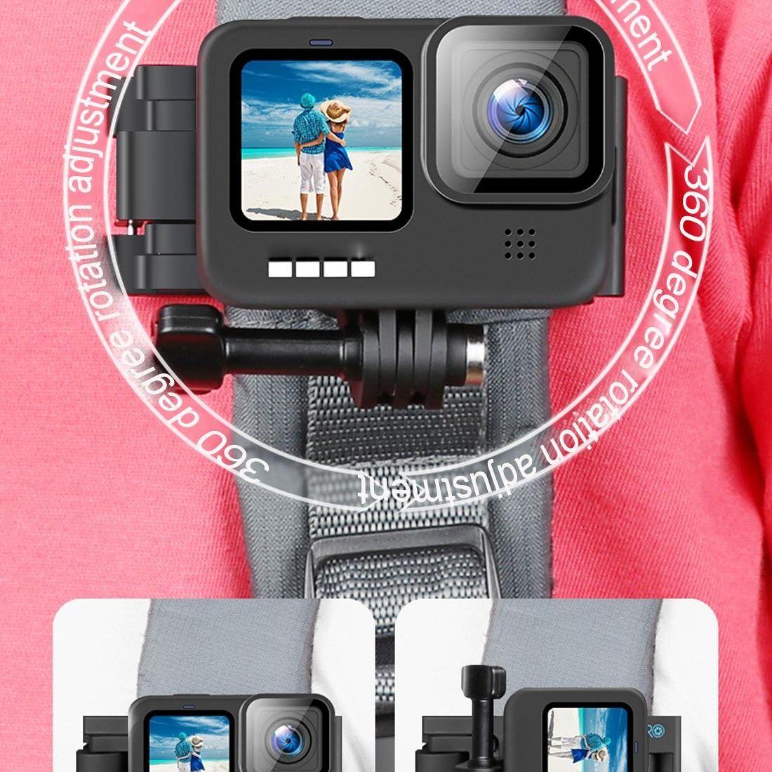 360 Degree Rotating Quick Release Backpack Strap Mount For Gopro Hero 12-1915196783915569160