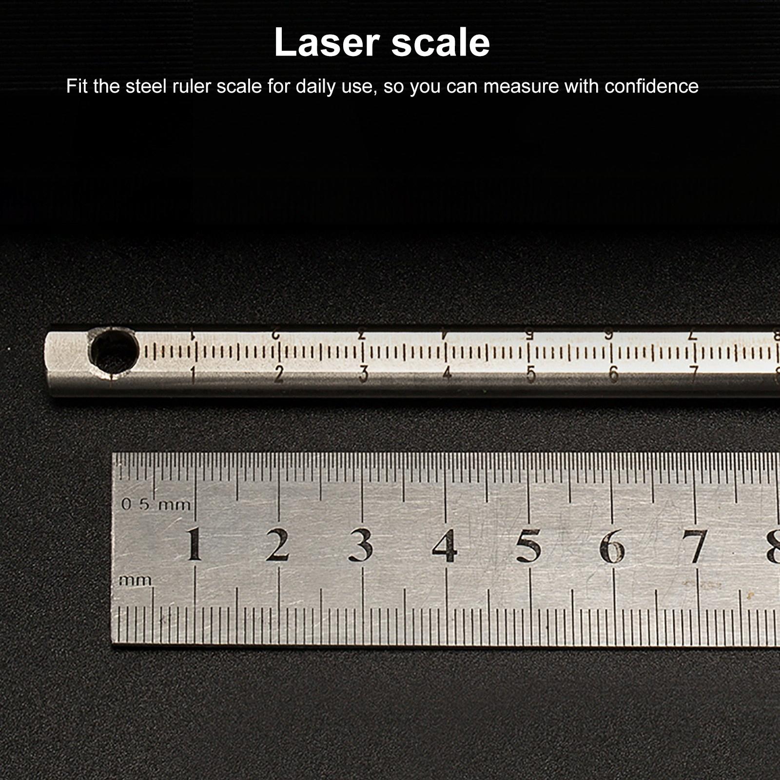 Woodworking Level Line Tool - Aluminum Alloy Ruler-1915198409820737538
