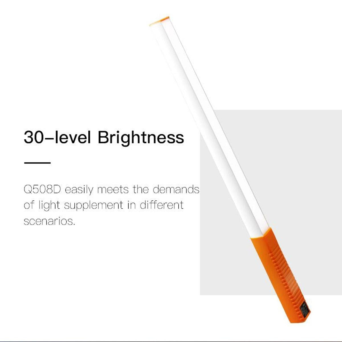 Handheld Dual Temperature Led Stick Light - Orange-1964932149501104132
