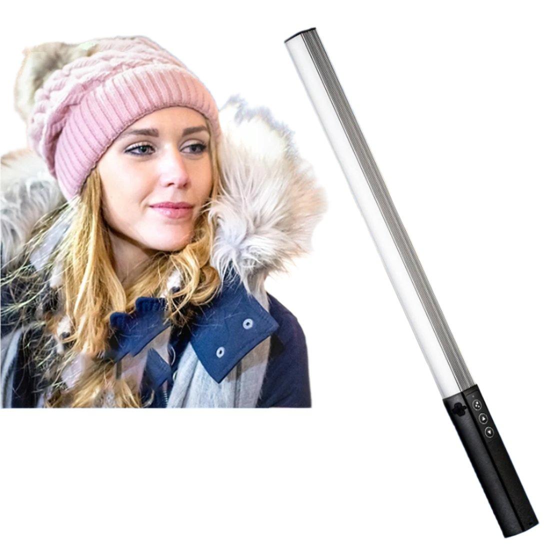 Handheld Led Fill Light For Video 1000Lm Dual Colour Black-1915196801141575680