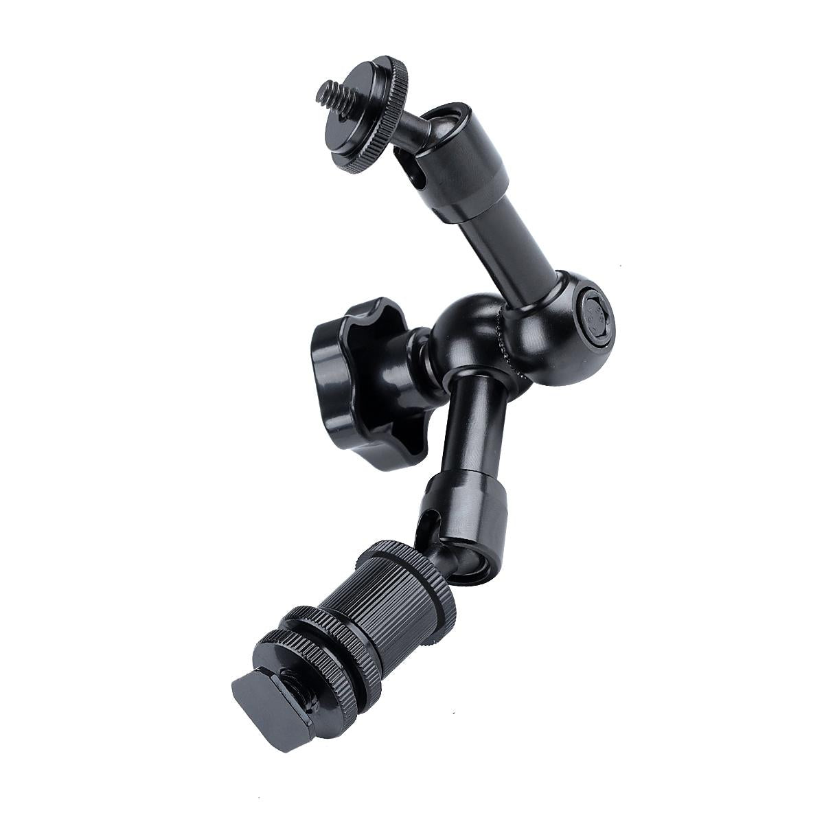 7 Articulating Magic Arm With Adjustable Friction & Large Claws Clips - Black-1915196509939437570