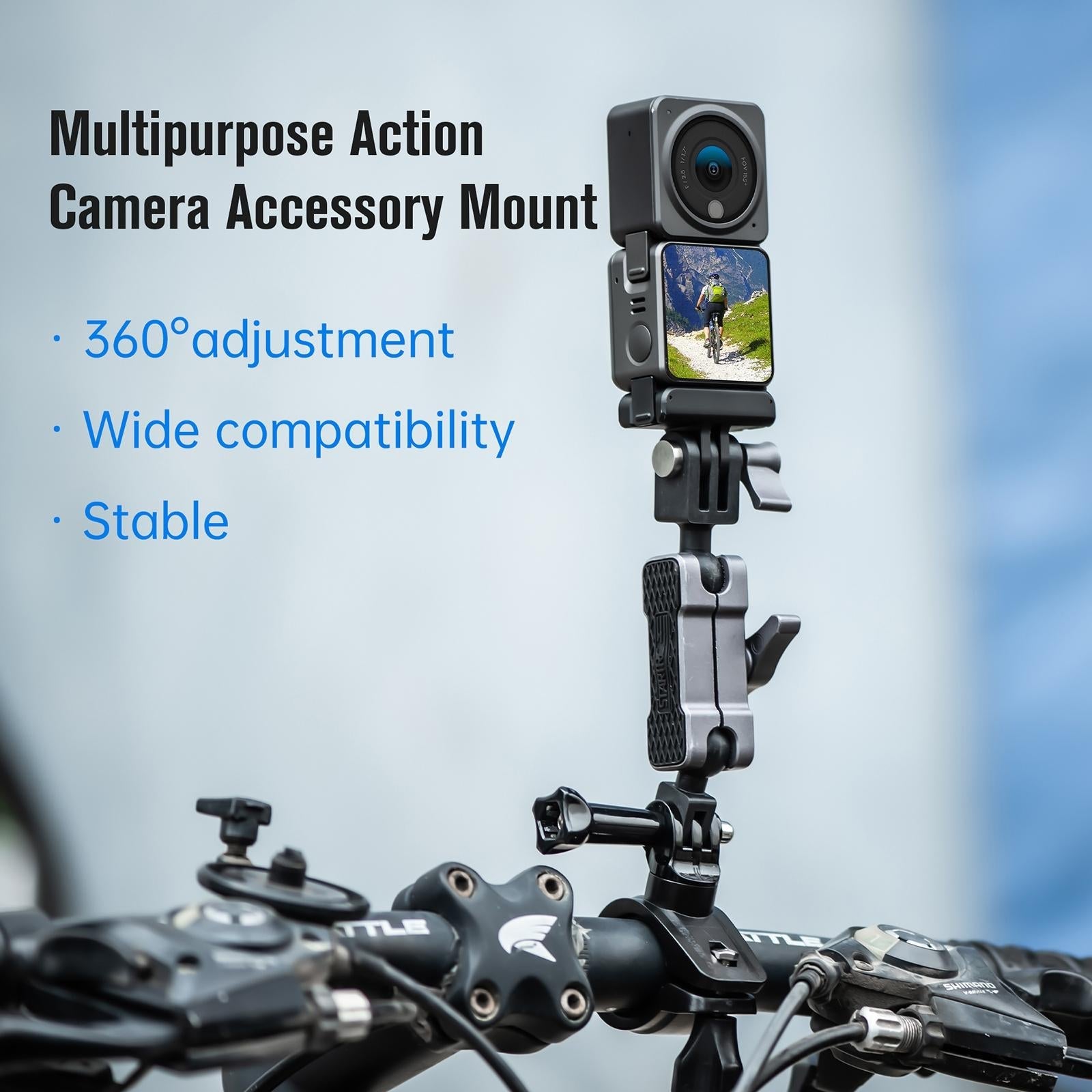 Adjustable Aluminium Alloy Mount Adapter Arm-1915196601543036930