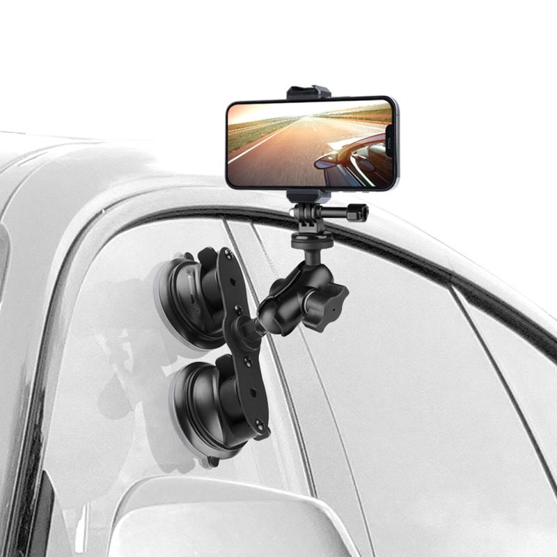 Steel Mount Holder With Tripod Adapter And Safety Buckle-1915196490758885381