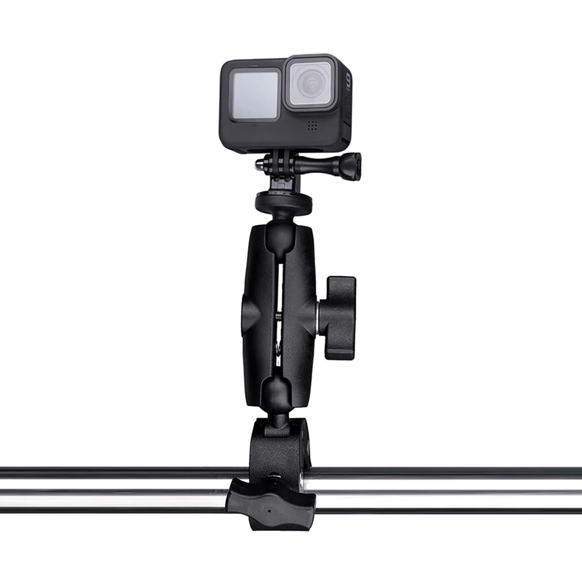 Adjustable 360 Degree Action Camera Clamp Holder - Extended Version-1915196507053756420