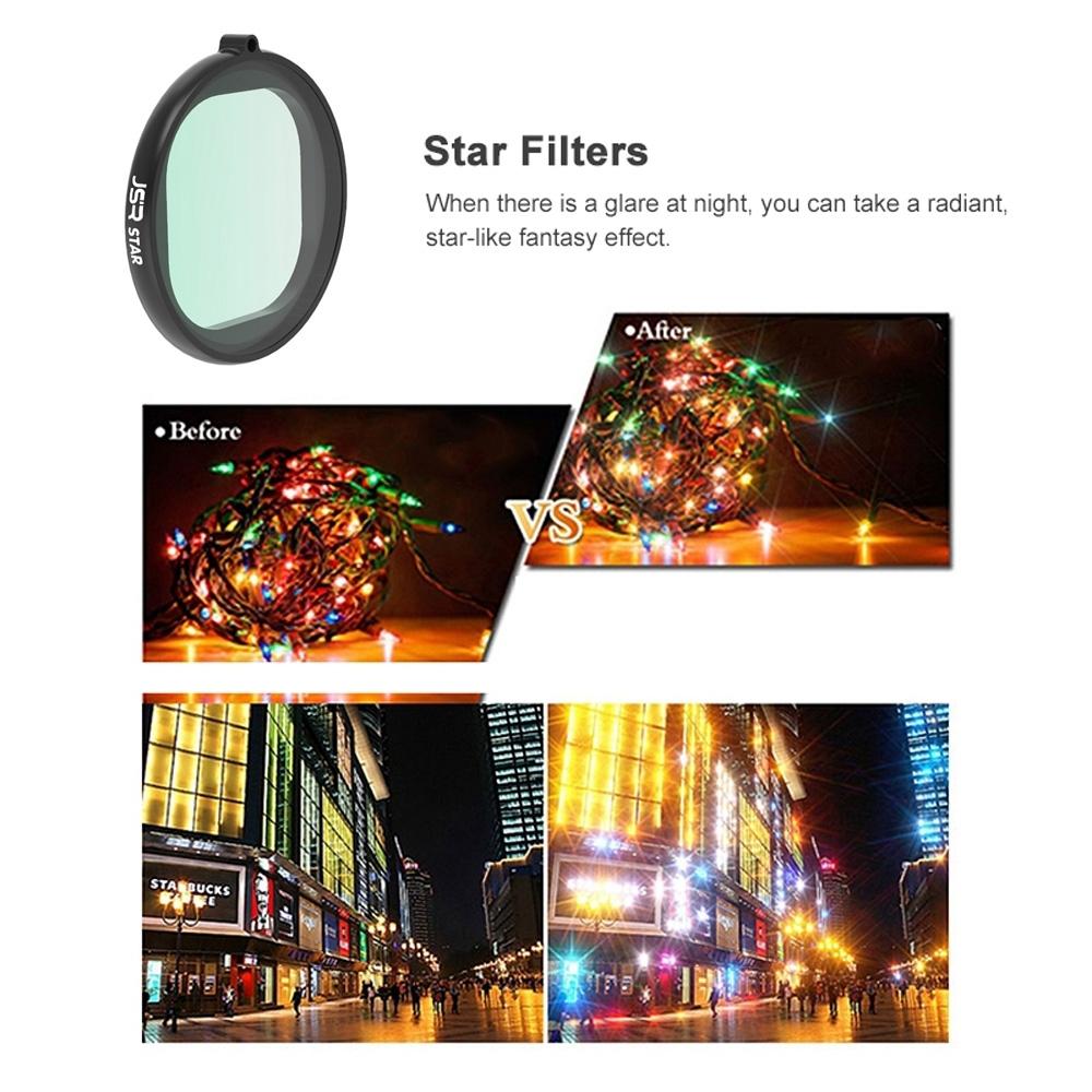 Round Housing Star Effect Lens For Gopro Hero8-1915197522352148482