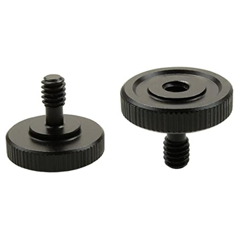 Male To Female Screw Adapter For Light / Stand Fixing - Black 1 / 4 Inch-1915196804811591682