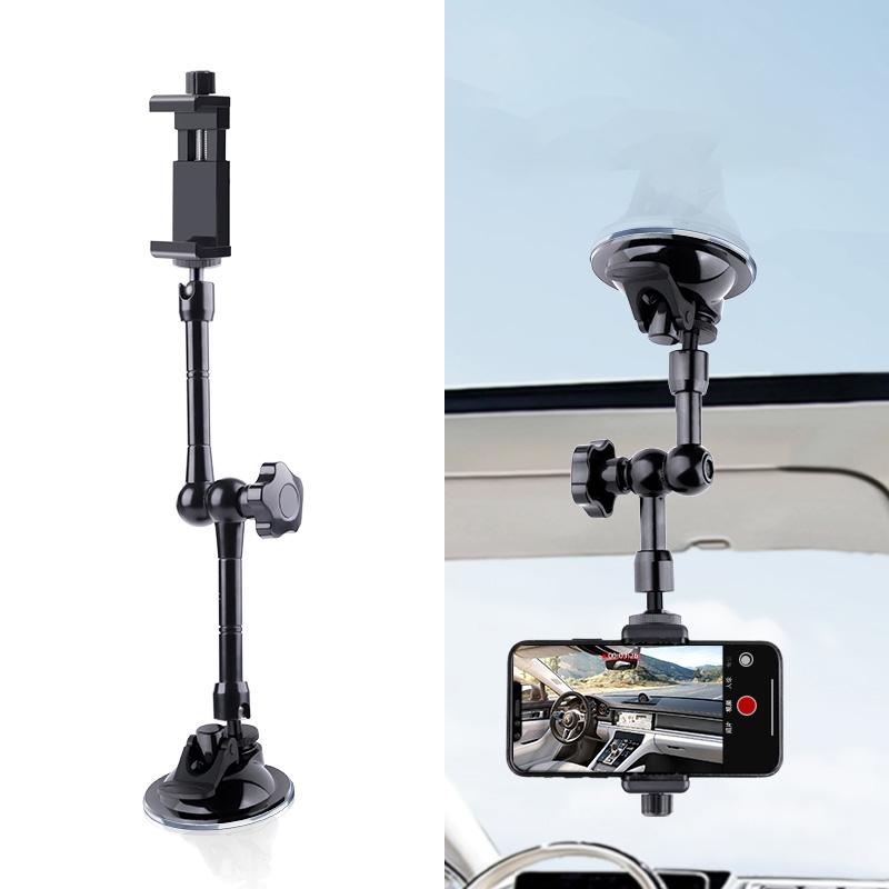 Articulating Magic Arm With Phone Clamp And Suction Cup-1915196502876229632