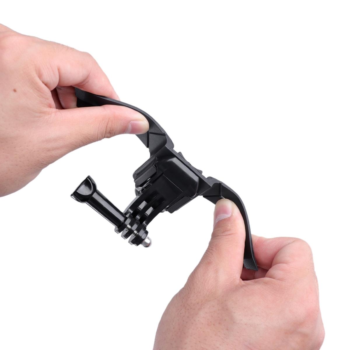 Helmet Mount Kit For Action Camera With Phone Clamp And Adapter-1915196675278901252