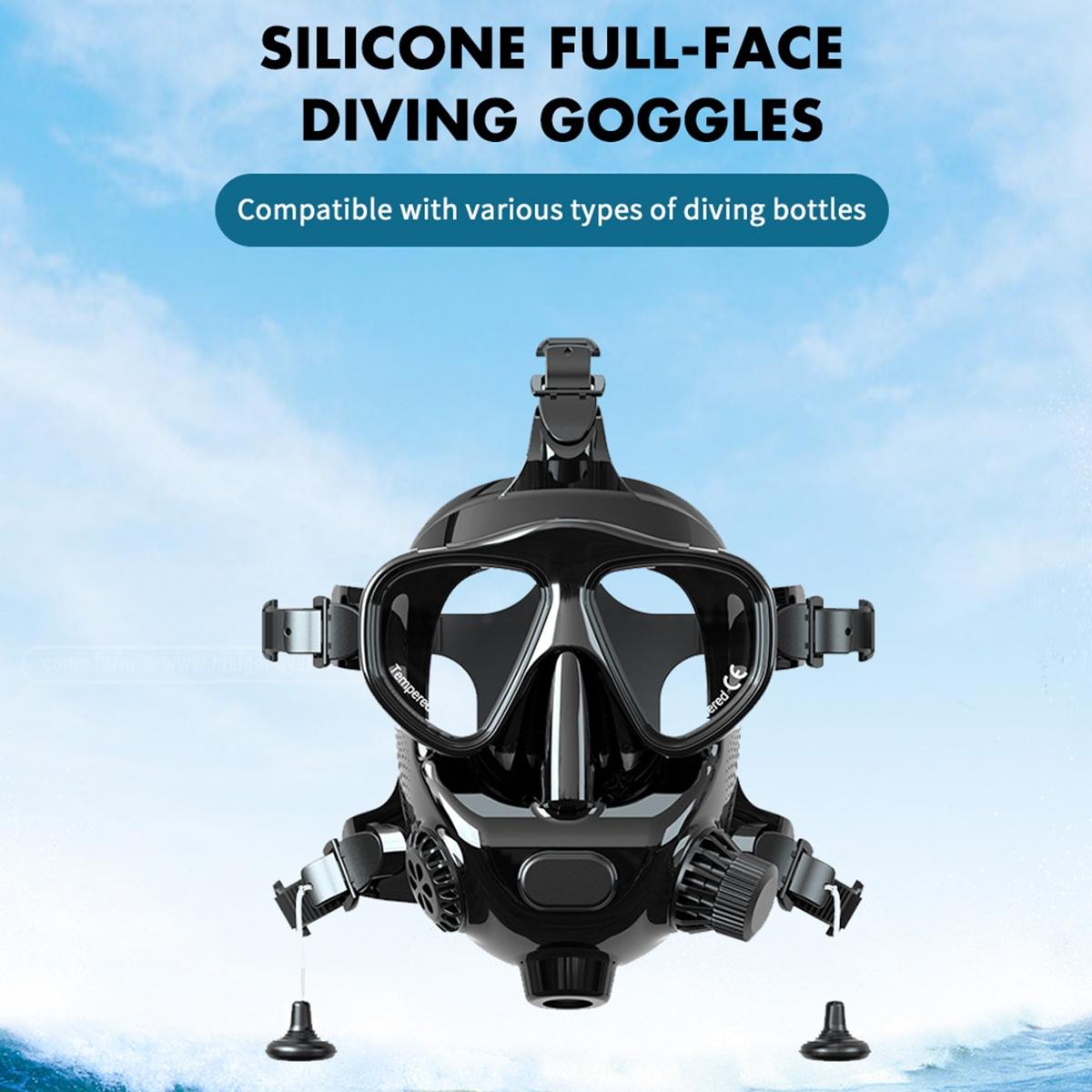 Action Camera Diving Snorkel Mask For Water Sports-1915196772821635074