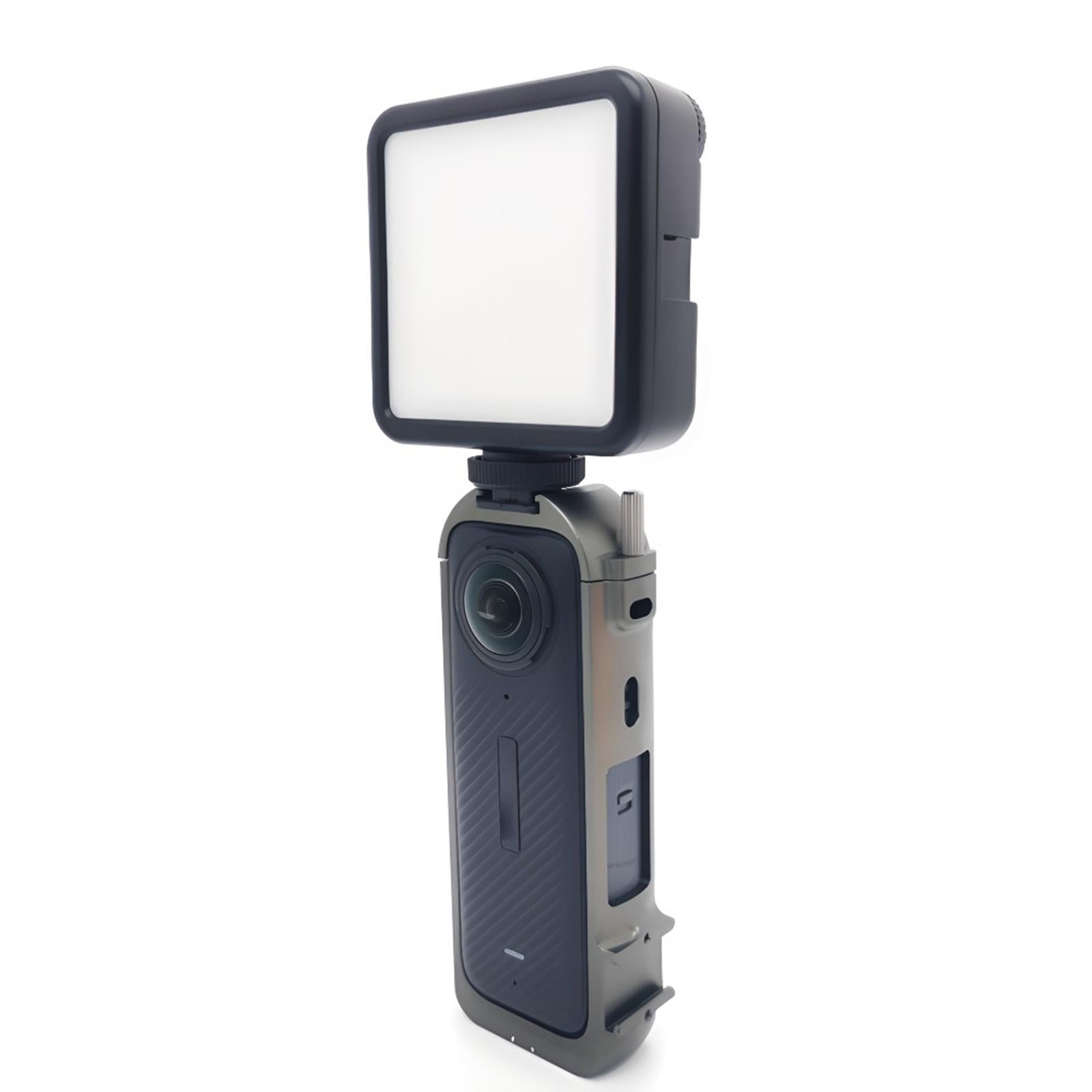Metal Cage For Insta360 X4 With Cold Shoe And Tripod Adapter-1915197405310095365