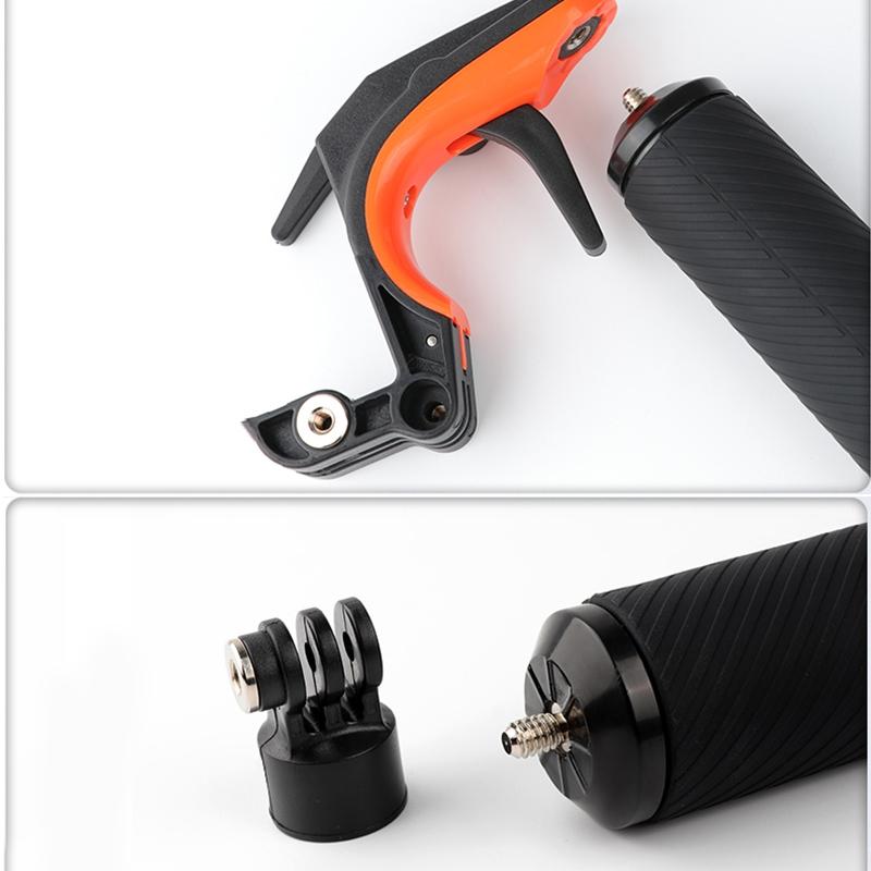 Floating Hand Grip For Gopro Hero8 With Shutter Trigger And Anti-Lost Strap-1915198050423410691