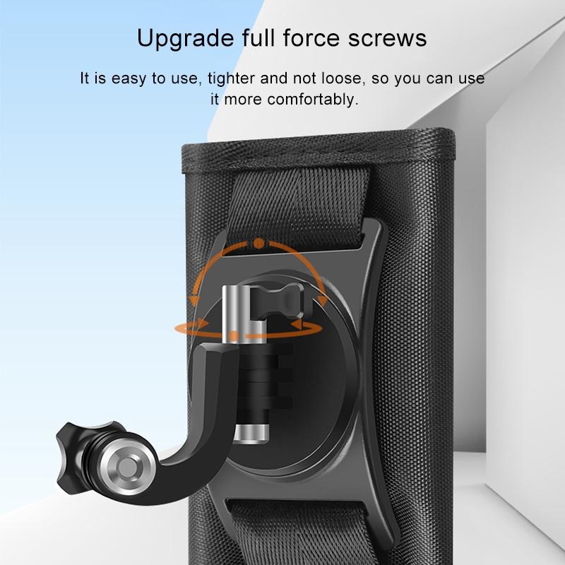 Backpack Mount For Gopro And Other Action Cameras - Hook And Loop Fastener-1915197186333872134