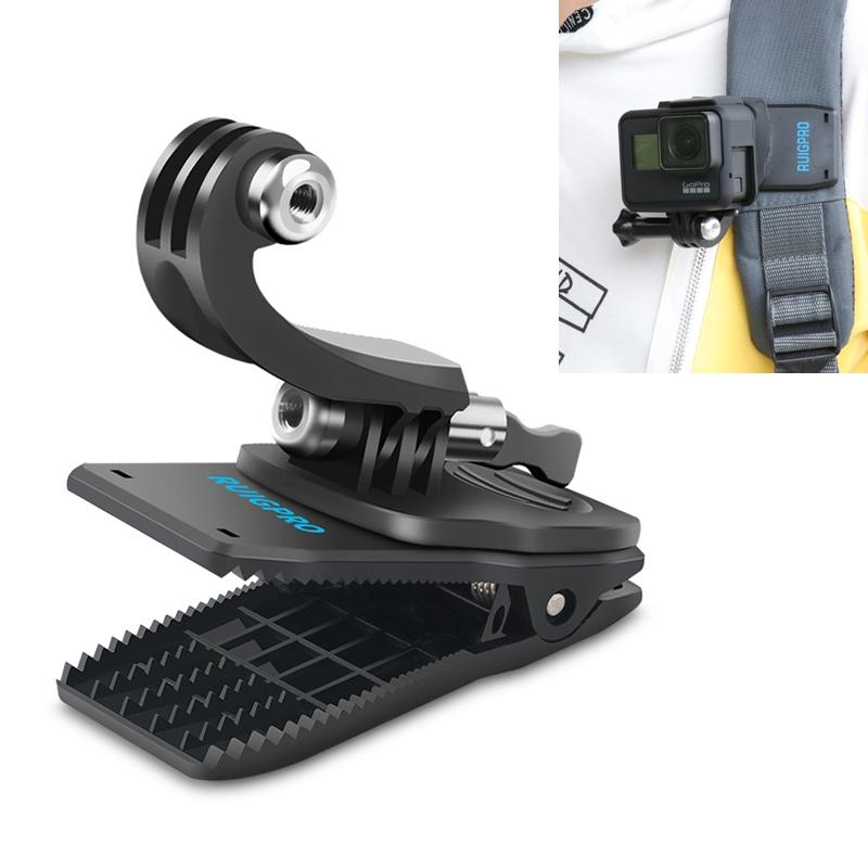 360 Degree J-Type Backpack Mount For Gopro Dji And Action Cameras-1915197279422255112