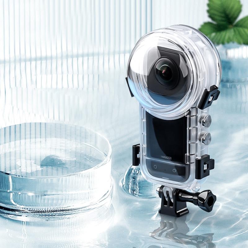 Waterproof Insta360 X3 Camera Diving Case For Underwater Photography-1922443414205501441