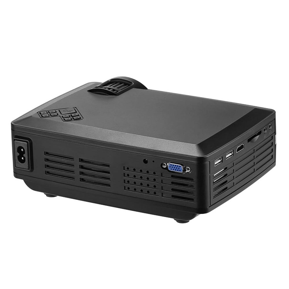 4 Lcd Projector - 80 Lumens Hd 800X480 Vga / Hdmi - Black-1915196716211113987