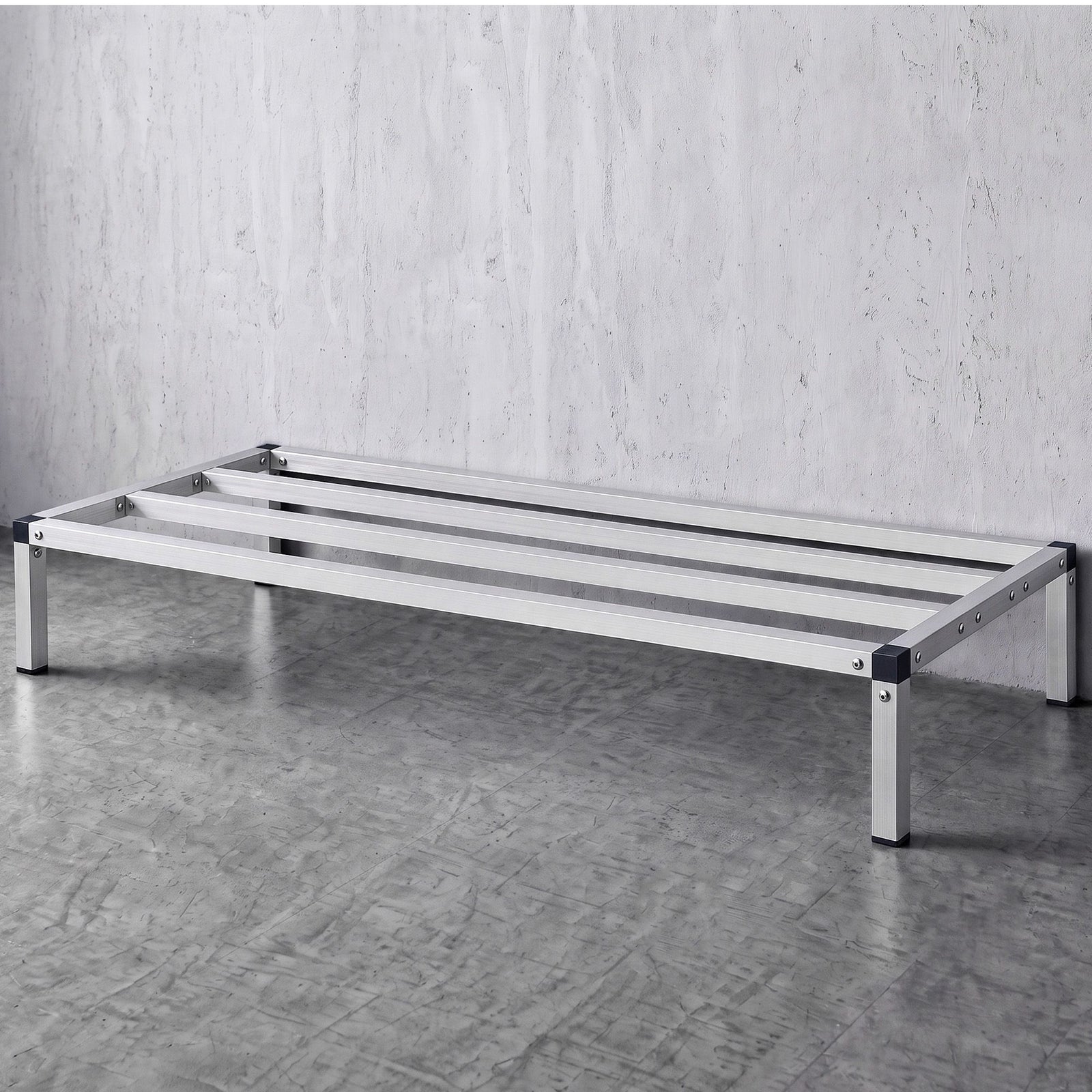 Giantz 122x51cm Aluminum Dunnage Rack Heavy Duty Kitchen Storage Platform