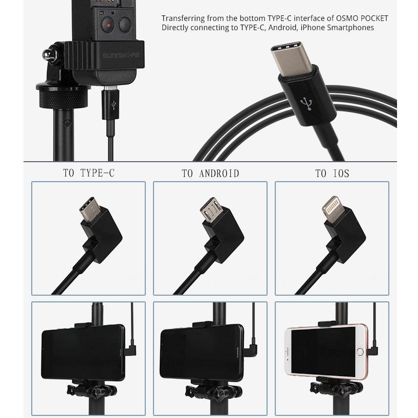 1M Type C Cable For Dji Pocket - Durable And Compact-1915197077932085252