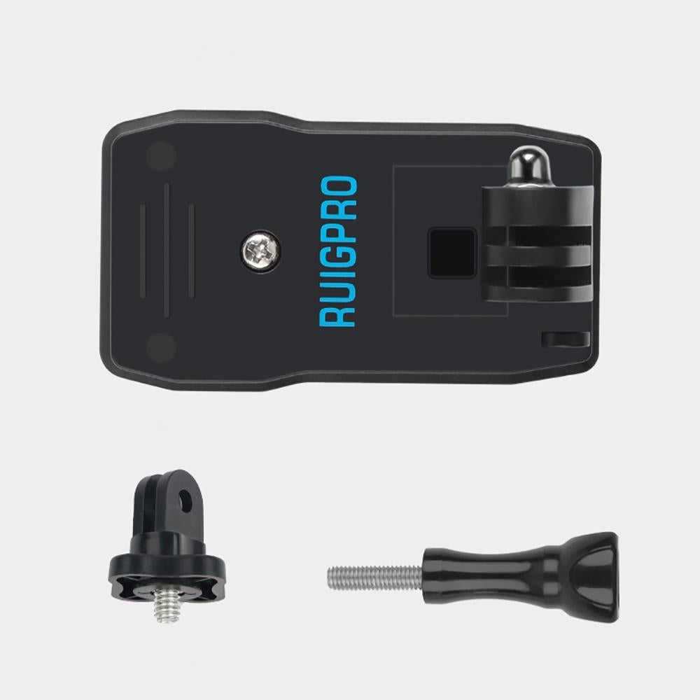 360 Degree Backpack Mount For Gopro Dji And Other Action Cameras - Rotating Clip Clamp-1915197577184284677