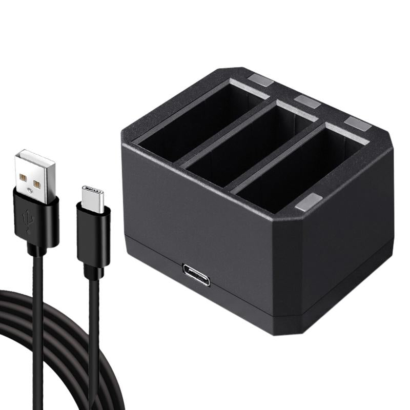 Led Indicator Usb Triple Batteries For Dji Action - Compact-1915196760079339529