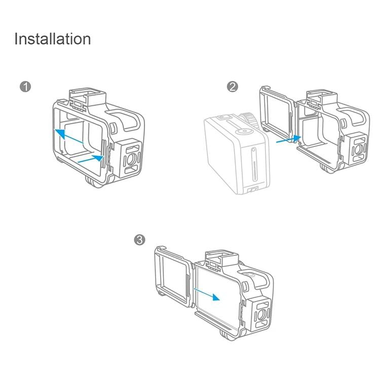 Vlog Accessory For Dji Action Camera - Sports Cage For Rabbits-1915197100795236354