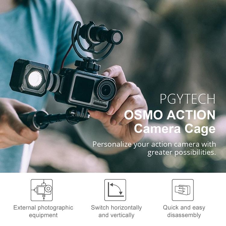 Vlog Accessory For Dji Action Camera - Sports Cage For Rabbits-1915197100795236355