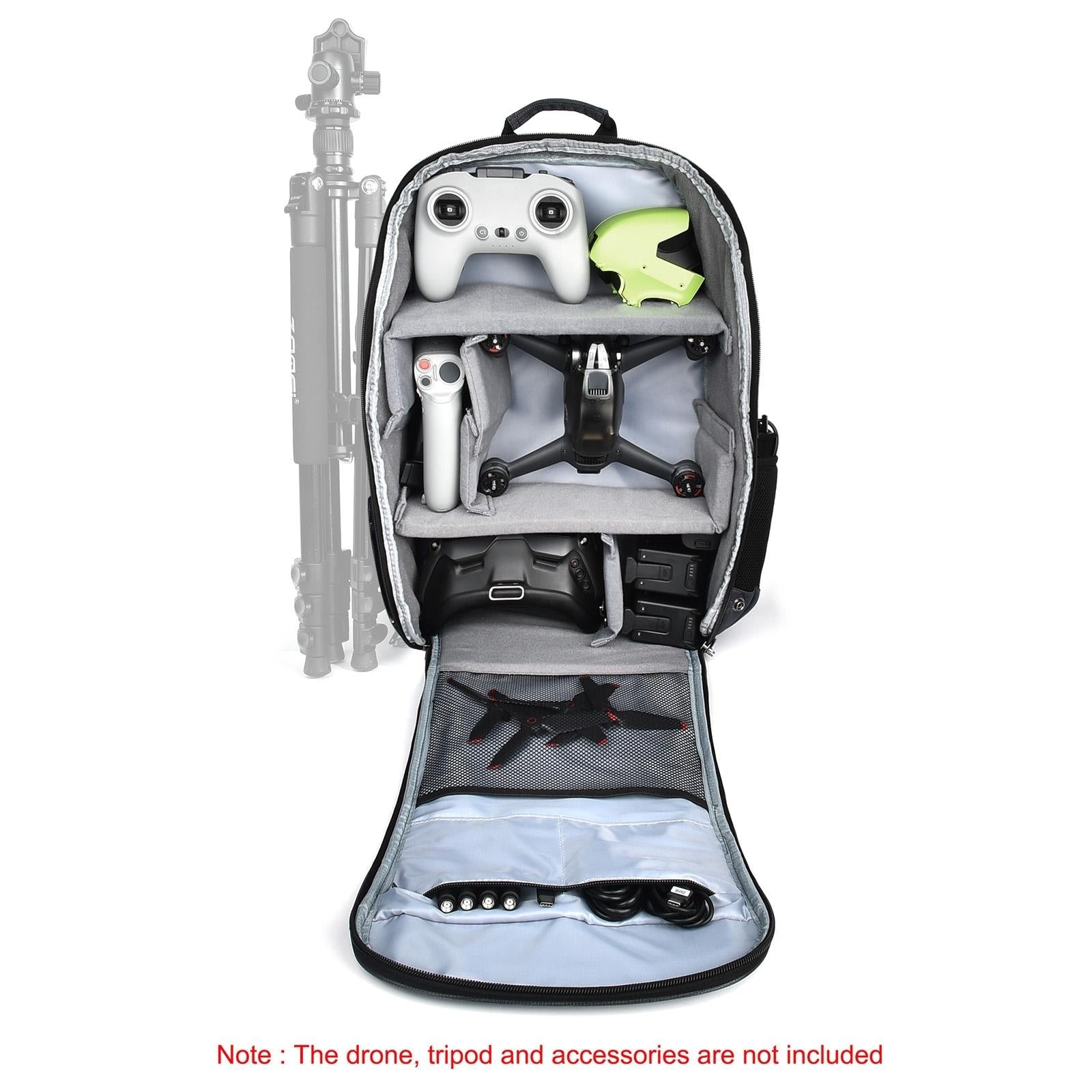 Waterproof Portable Backpack For Dji Fpv Drone - Ideal For Outdoor Travel-1915196557729337348