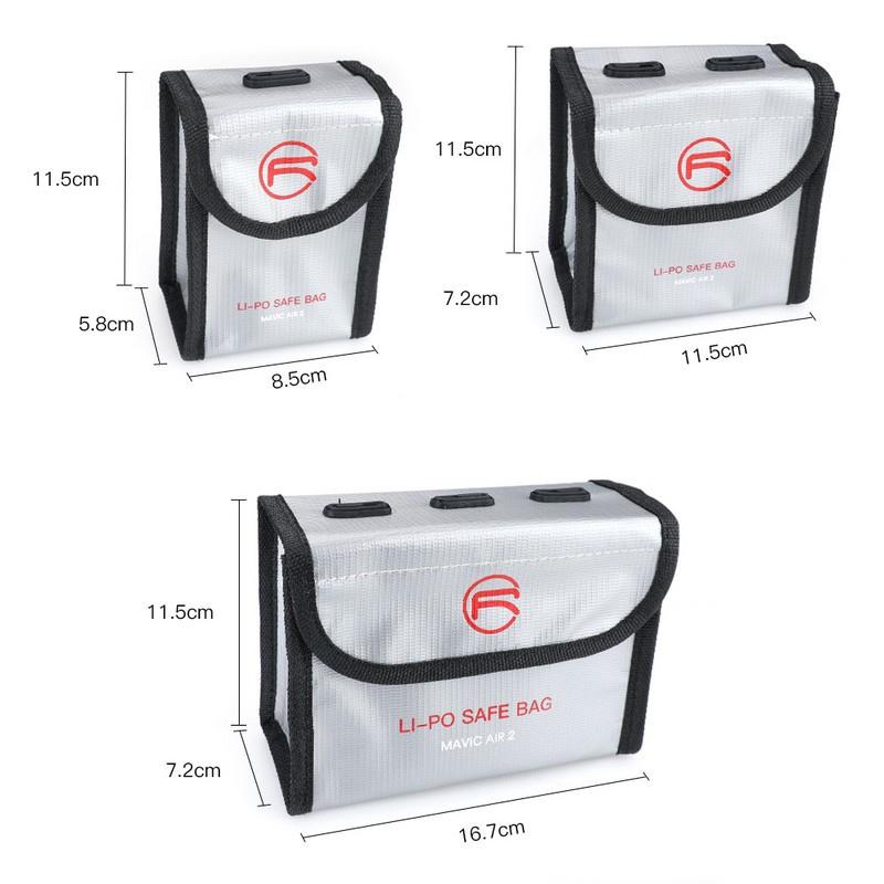 Safe Storage Bag For Dji Fpv Combo With 3 Li-Po Batteries-1915196596388237314
