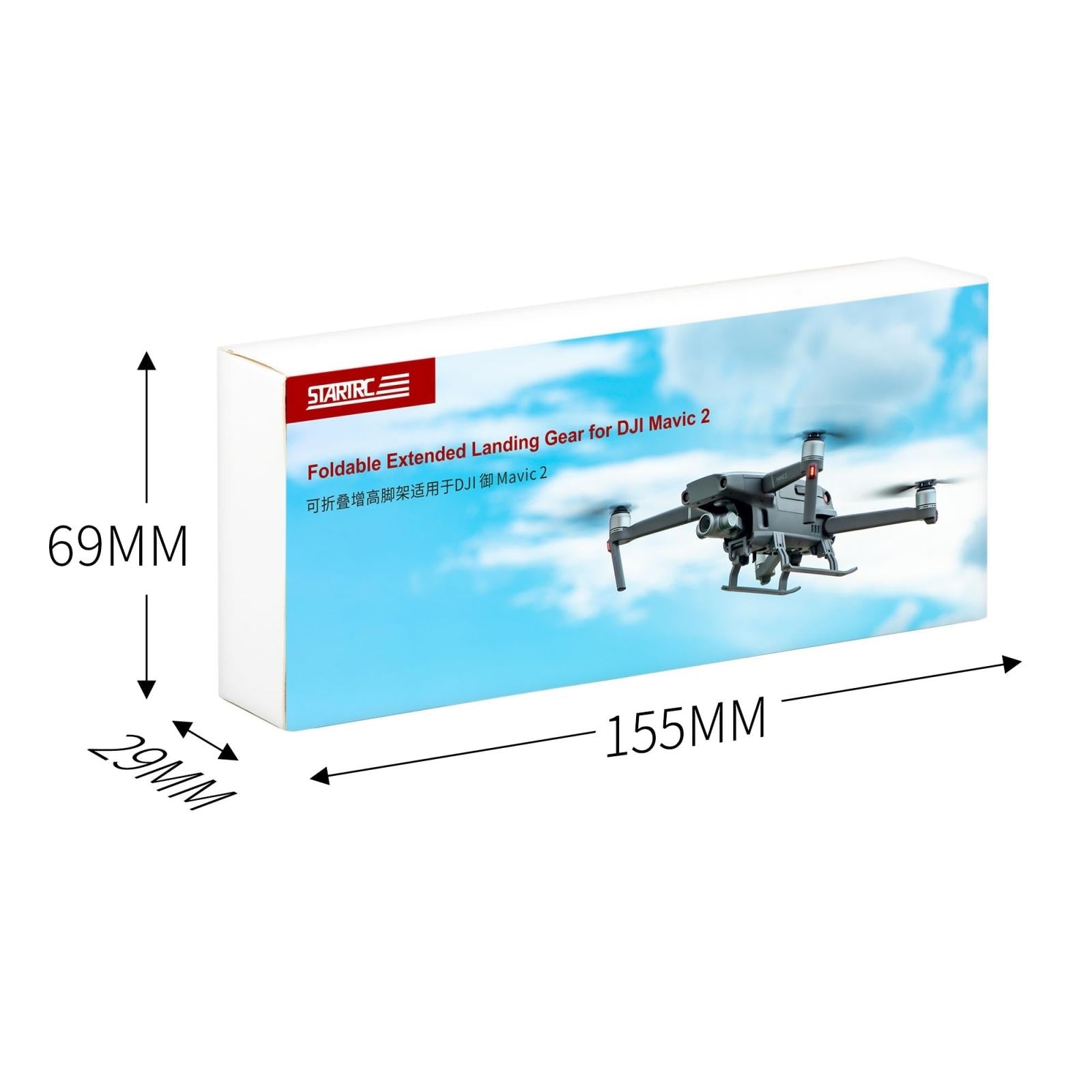 Extended Folding Landing Gear Training Rack For Dji Mavic 2-1964932152730718211