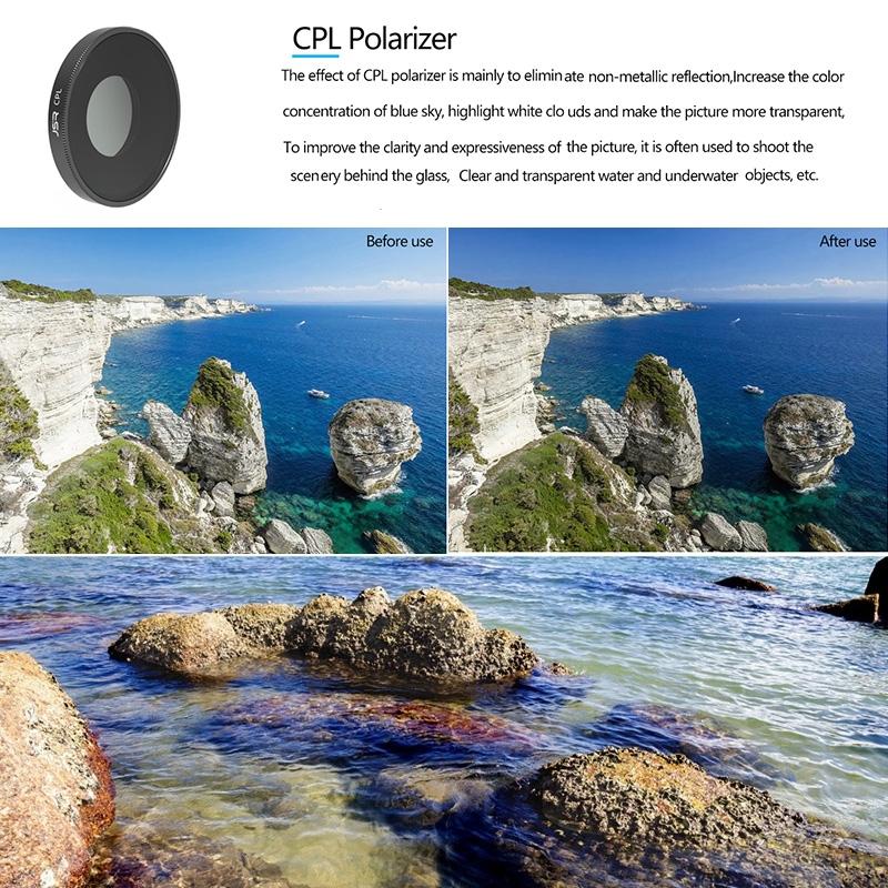 Nd8 And Nd16 Cpl Lens Filter For Dji Action 3-1915197660923564036