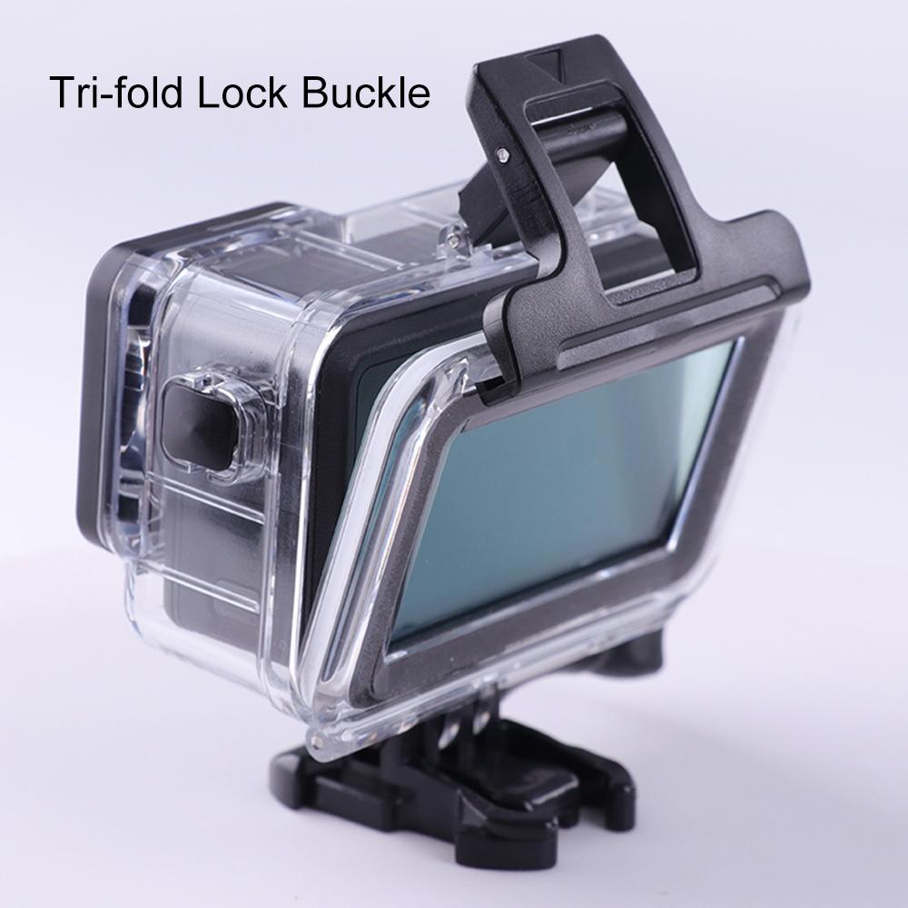 Waterproof Diving Case For Dji Action With Touch Screen - 5M Depth-1915196604156088323