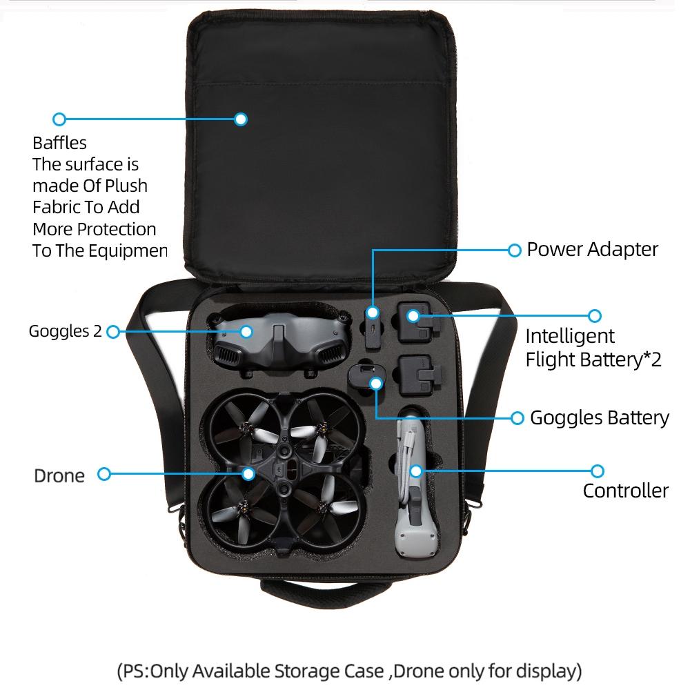 Single Shoulder Storage Bag For Dji Avata - Portable Carry Box-1964932172469112837