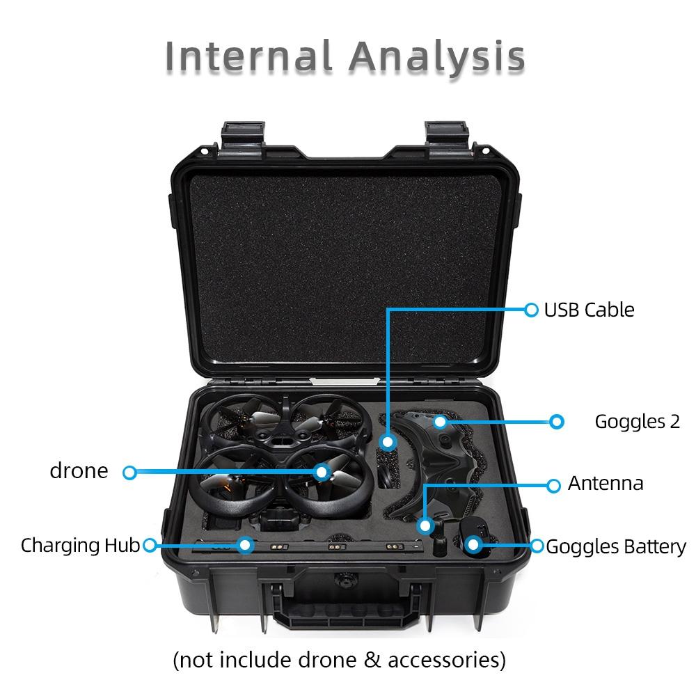 Durable Case For Dji Avata / Goggles 2 Pro - Perfect For Travel-1964932173874204677