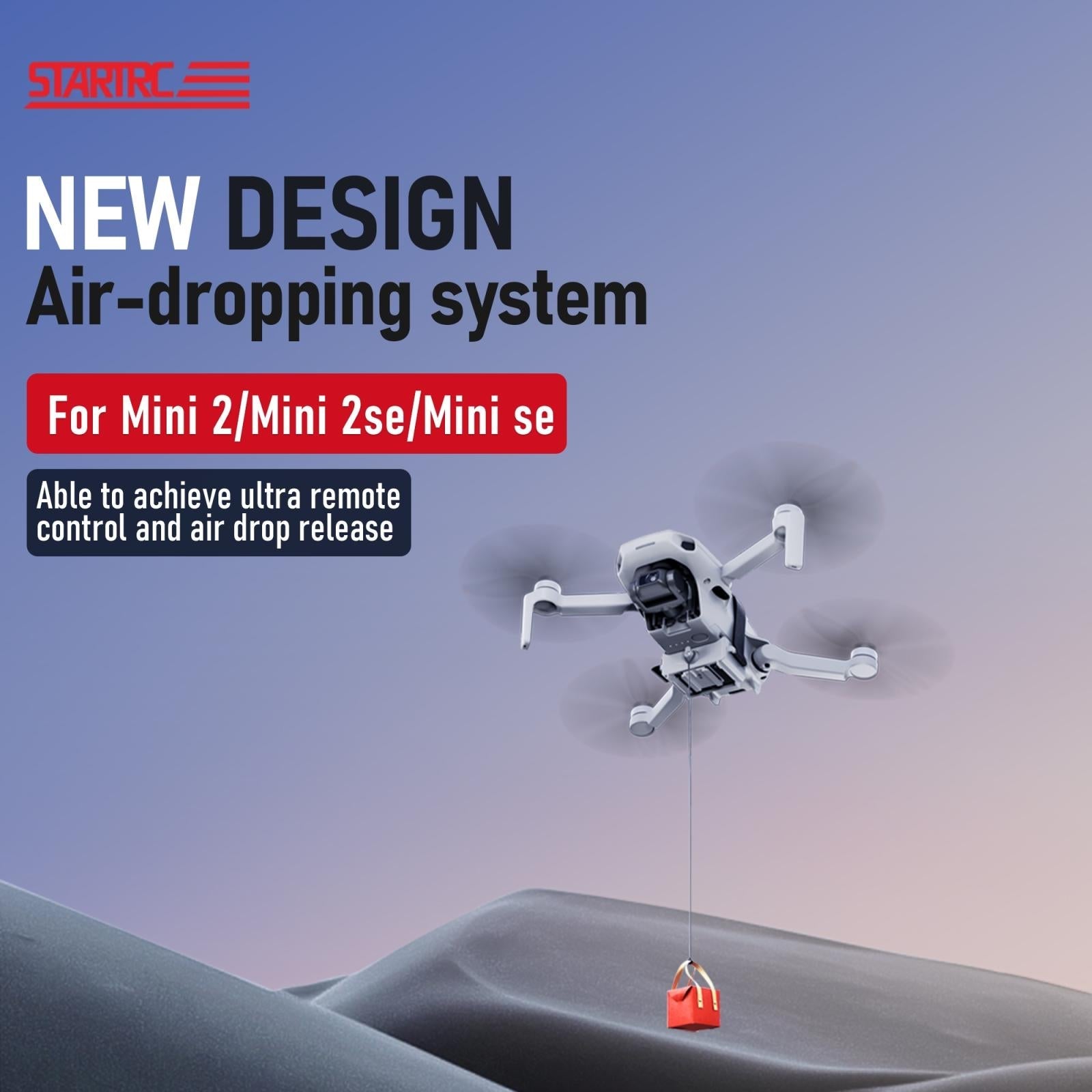 Parabolic Bracket For Dji Mini 2 / Mini 2 Se Air Dropping System-1922443412661997570