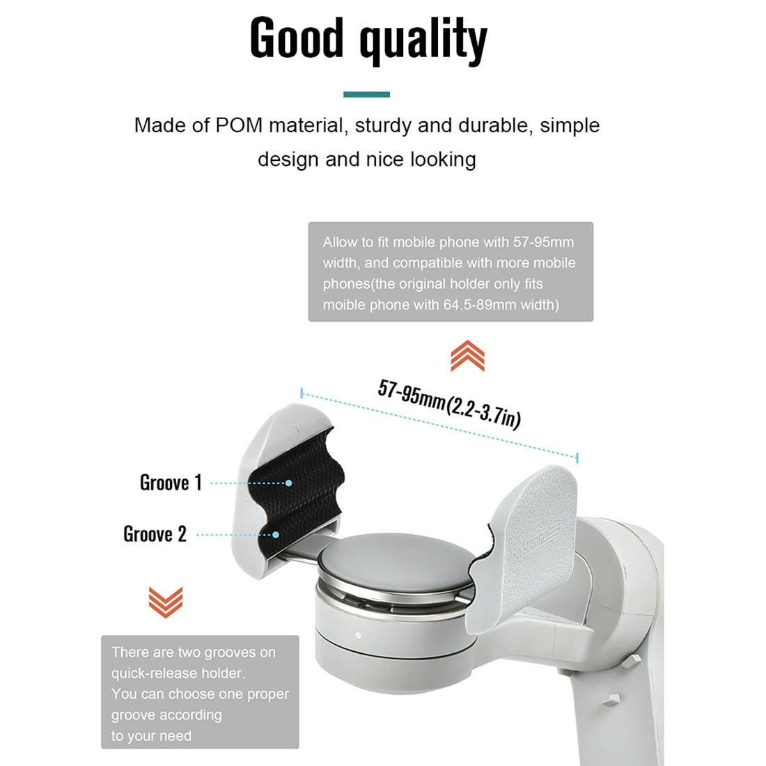 Om4 Handheld Gimbal Magnetic Buckle Expansion Bracket-1915196547621064708