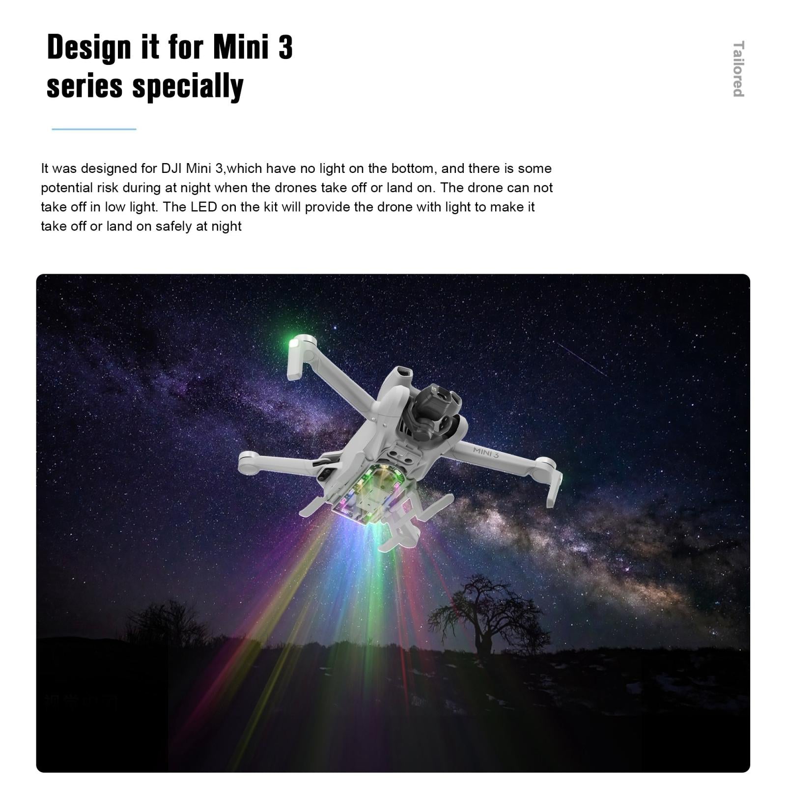 Foldable Landing Gear For Dji Mini 3 - Anti-Fall & Heightened-1964932151904440323