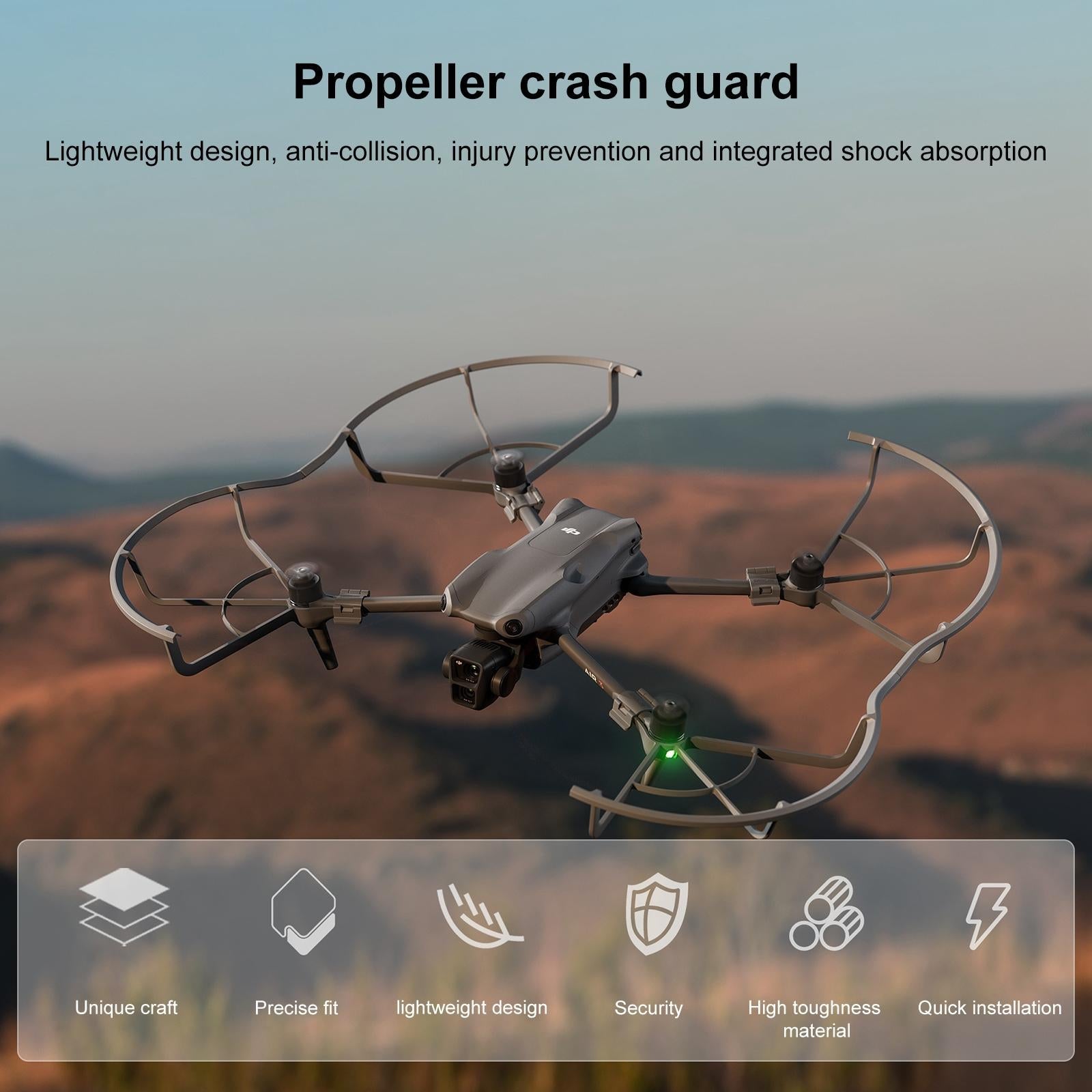 Anti-Collision Drone Propeller Guard - Protective Ring-1915196548074049539