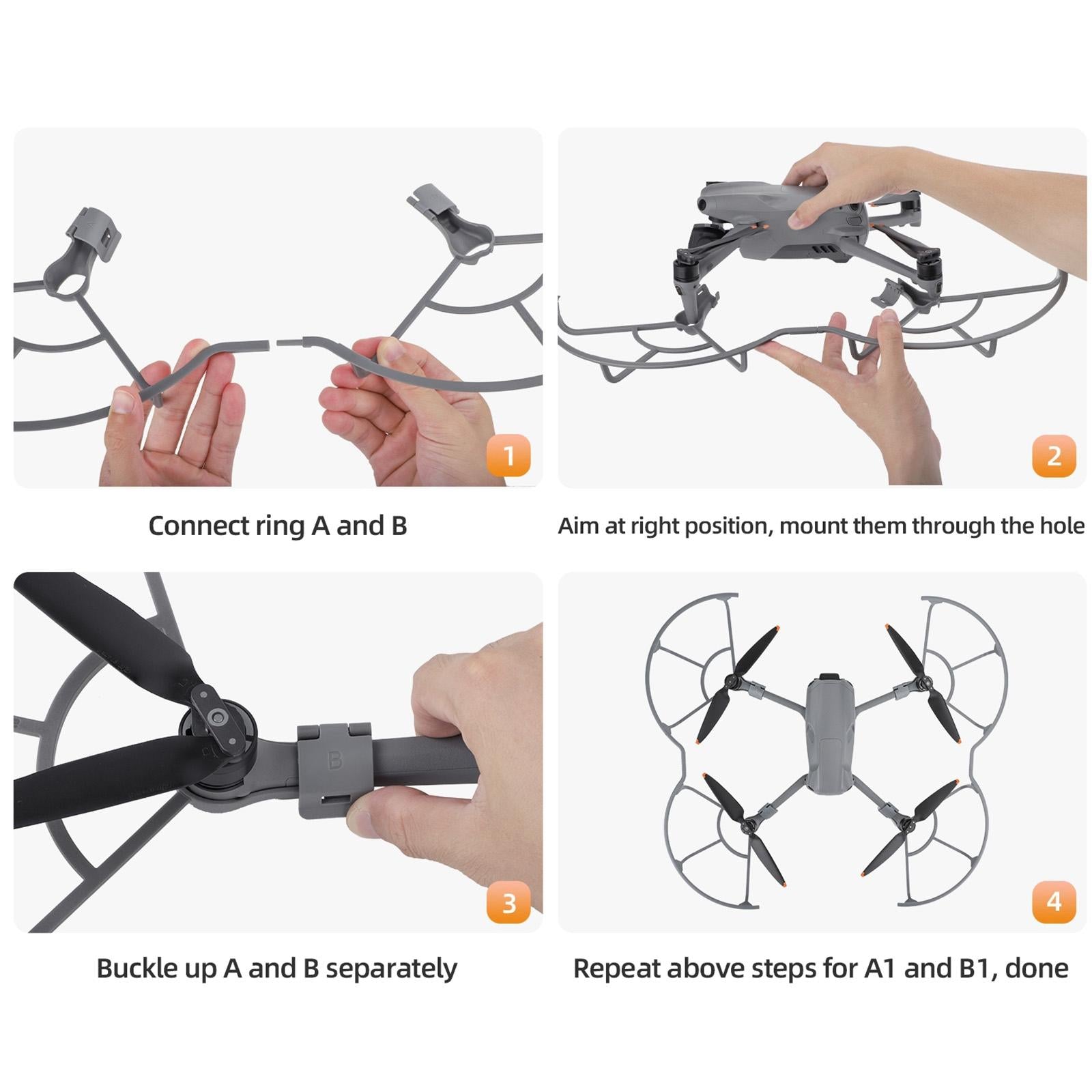 Drone Propeller Guard - Anti Collision Ring-1915196551366578181