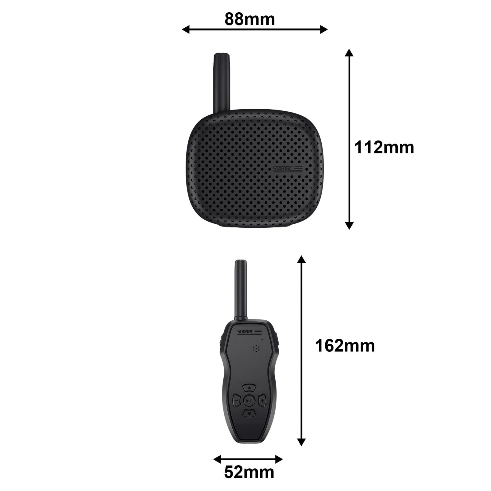 Wireless Drone Megaphone Speaker For Dji Mavic Air / Mini - 3Km Control-1962691921583411206