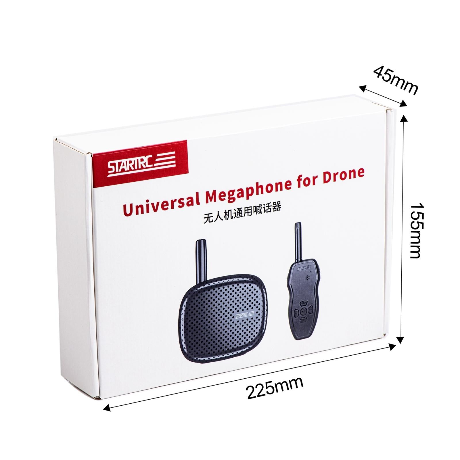 Wireless Drone Megaphone Speaker For Dji Mavic Air / Mini - 3Km Control-1962691921583411207