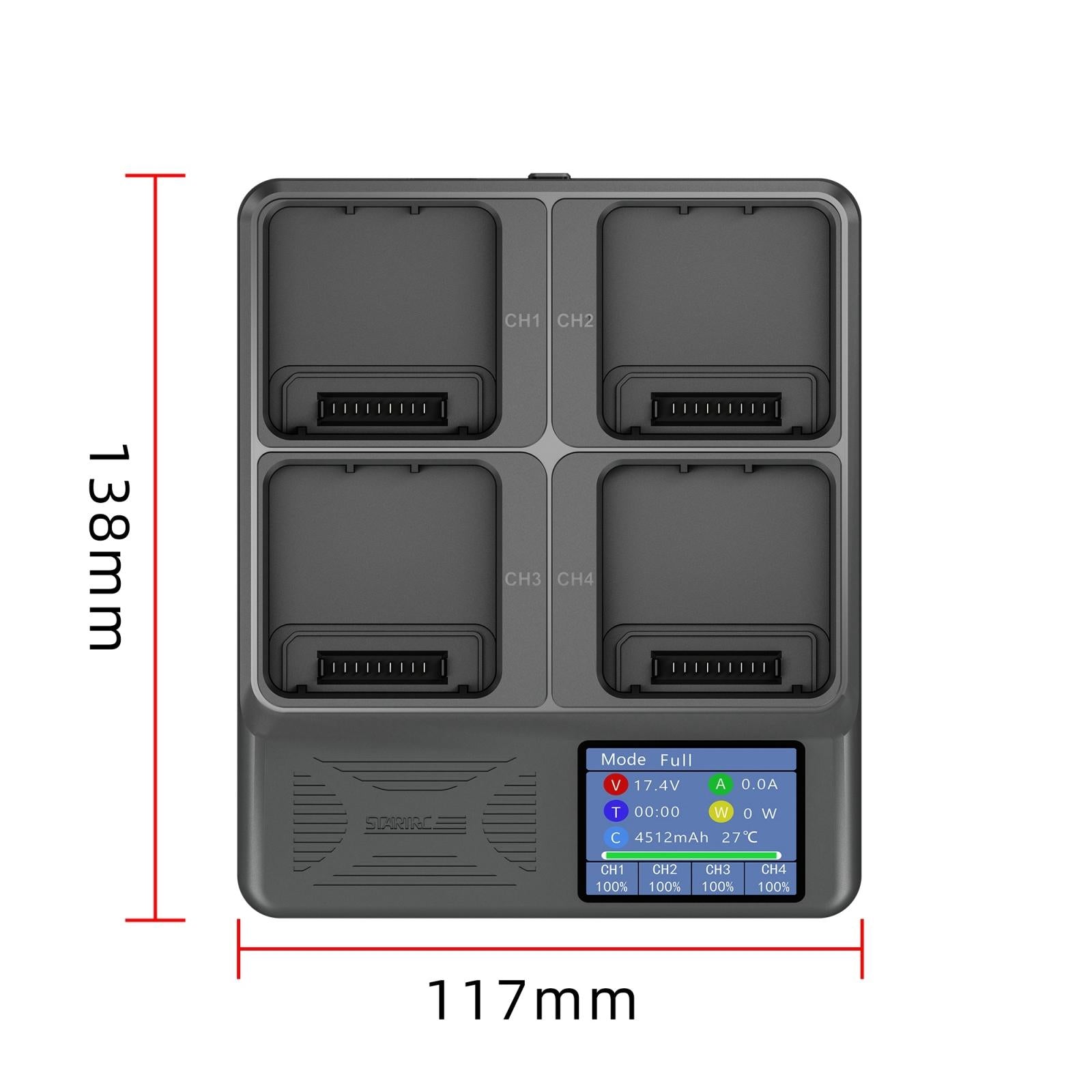 4-In-1 Charging Butler With Screen - Battery Charger-1915196553757331460