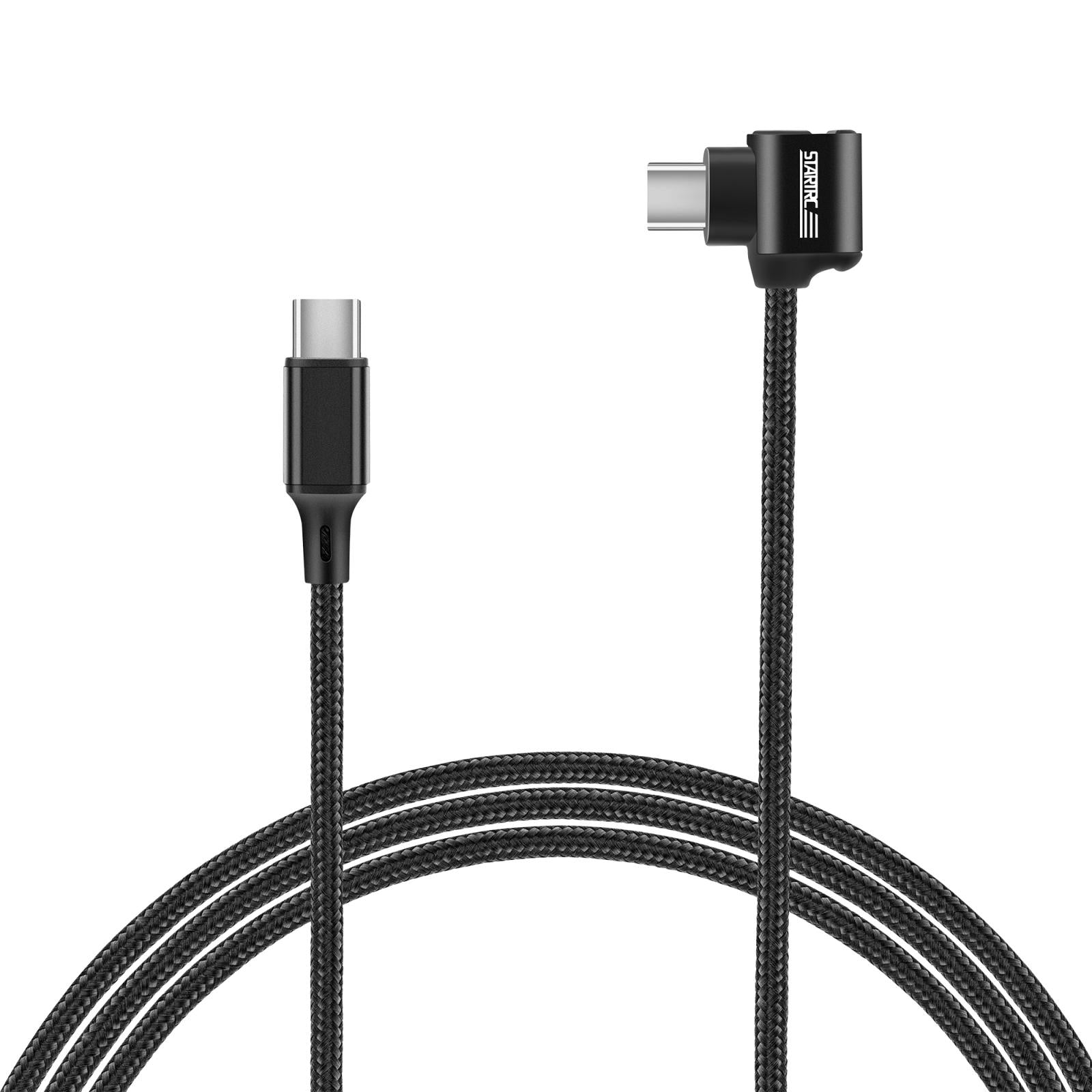 1.2M Dual Way Data Cable For Dji Fpv Goggles - Type C To Type C Elbow-1915196714998960128