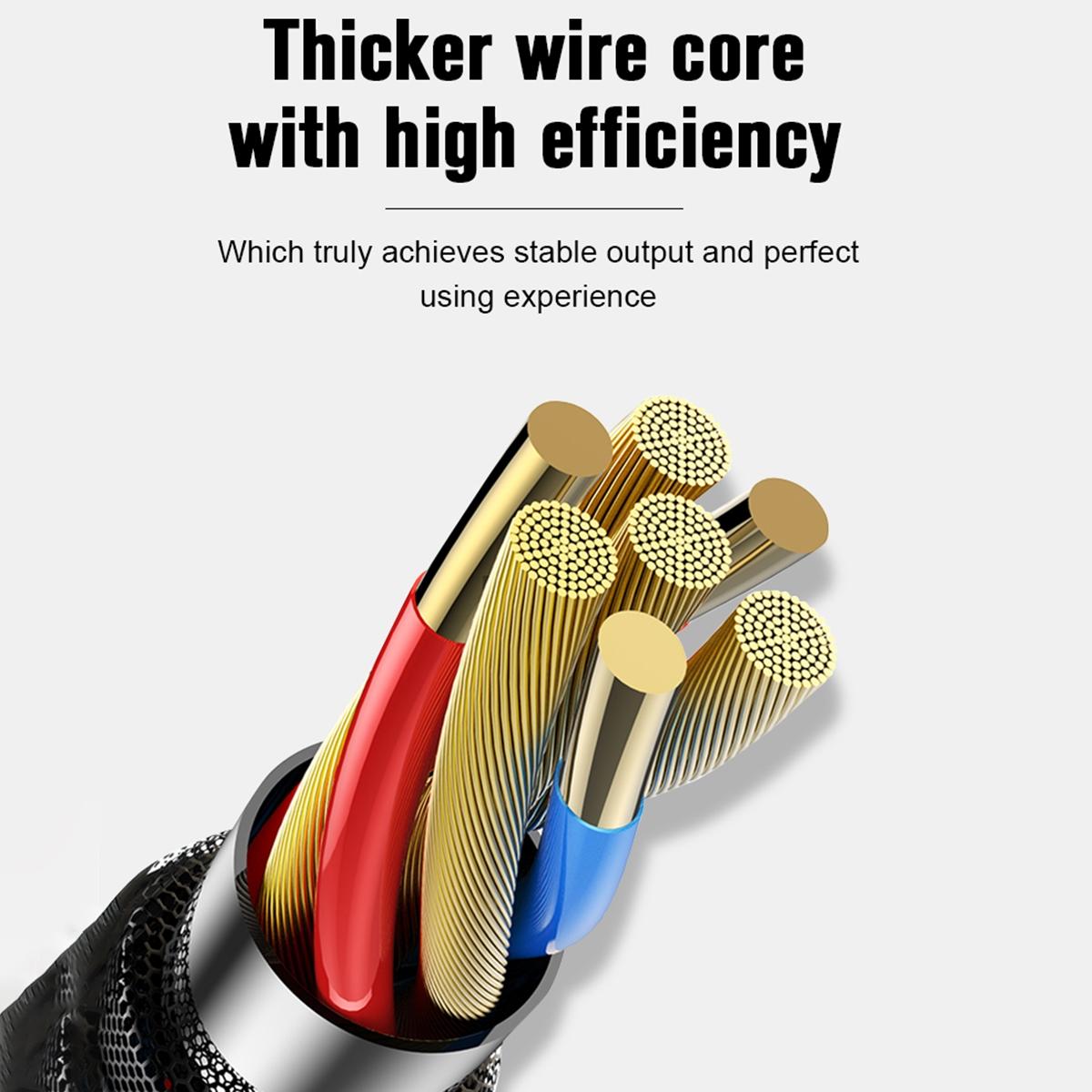 1.2M Dual Way Data Cable For Dji Fpv Goggles - Type C To 8 Pin Elbow-1962691921914761219
