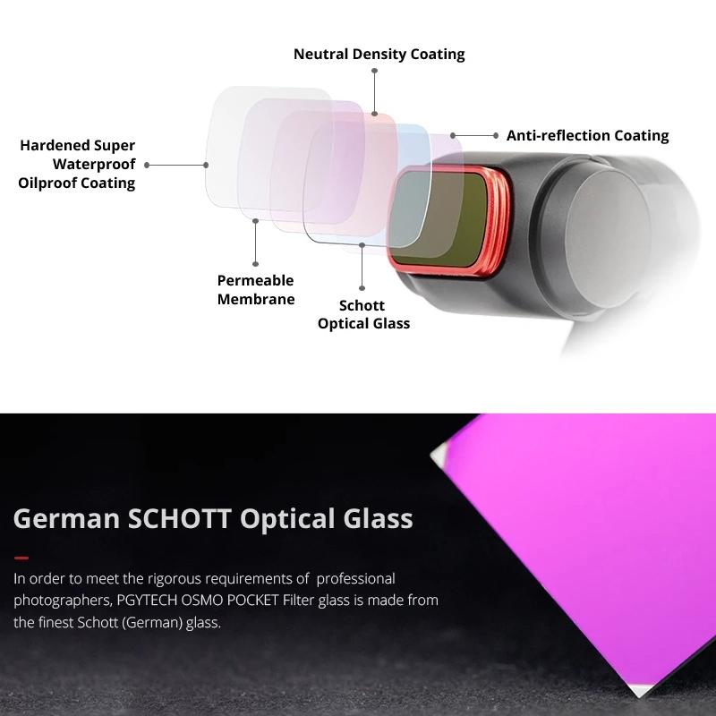 Professional Diving Lens Filter For Dji Pocket - Mrc Cpl-1915197177148346372